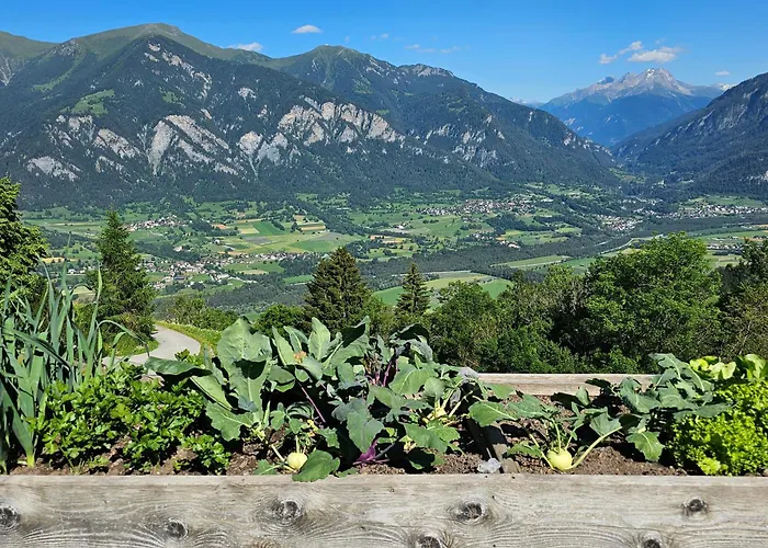 Foersterhaus Dalin Schweizer Alpen Apartamento Praz (Graubunden)